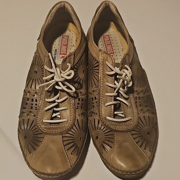 Stylish Olive Green PIKOLINOS Shoes size 37 - Picture 9 of 11